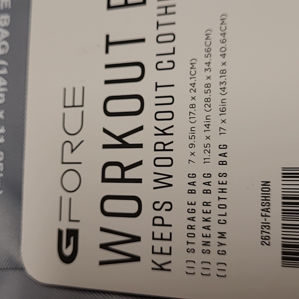 Workout Essential Bags - Picture 7 of 8